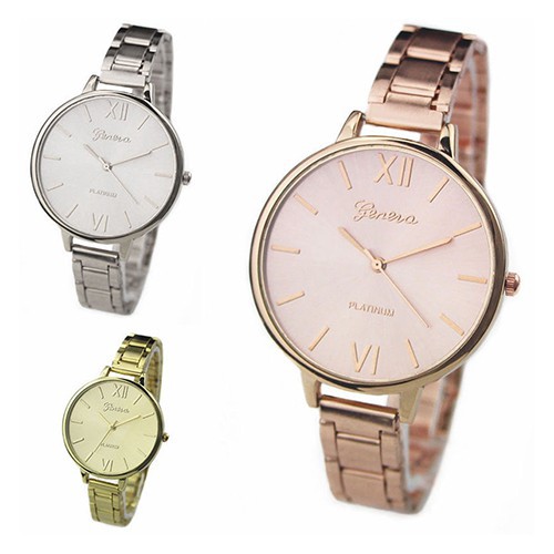 Jam Tangan Quartz Analog Wanita Tali Gelang Tipis  Shopee 