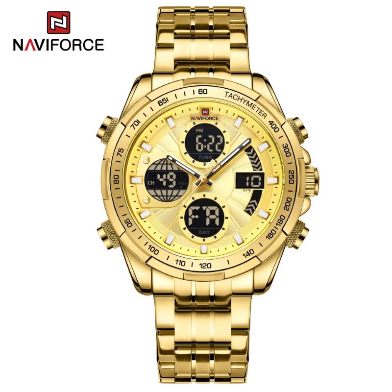 JAM TANGAN NAVIFORCE PRIA SPORTY NF-9197 GP