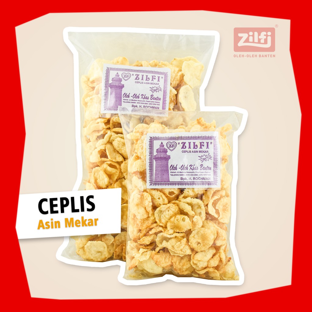 

Ceplis Asin Mekar 250g Asli Melinjo (Keceprek Mekar) || Oleh-oleh Banten || ZILFI