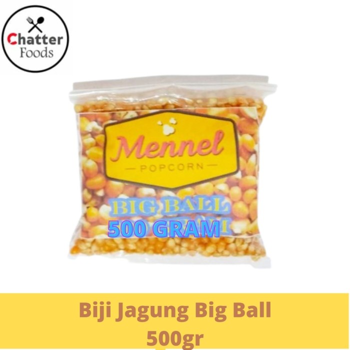 

Biji Jagung USA 500gr / Mennel Popcorn BigBall Mushroom / Biji Popcorn