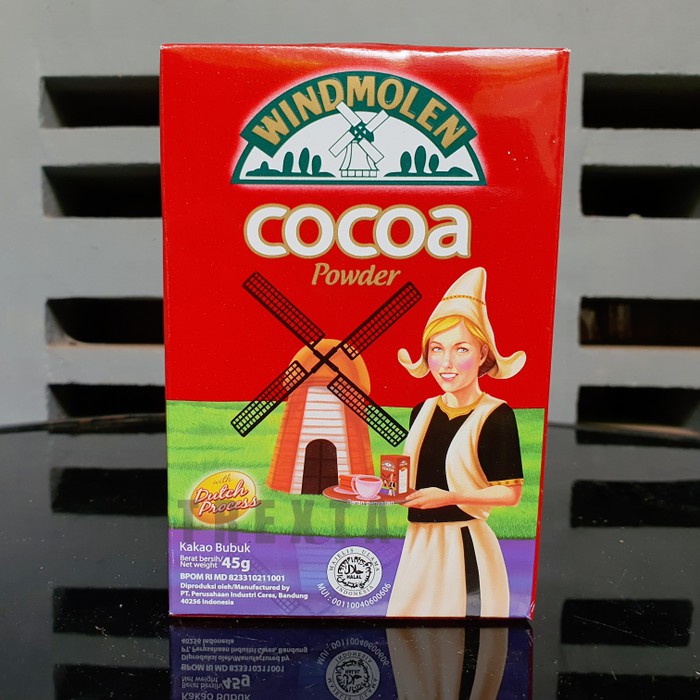 

KAKAO BUBUK / COCOA POWDER WINDMOLEN 45 GRAM