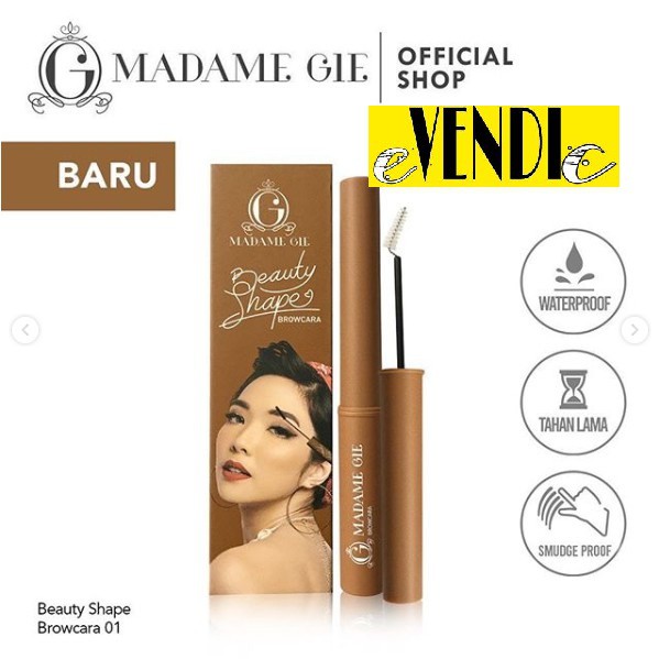 Madame Gie Beauty Shape Browcara - MakeUp Mascara Alis