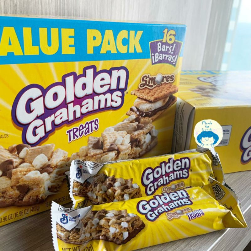 

Golden grahams treat bar