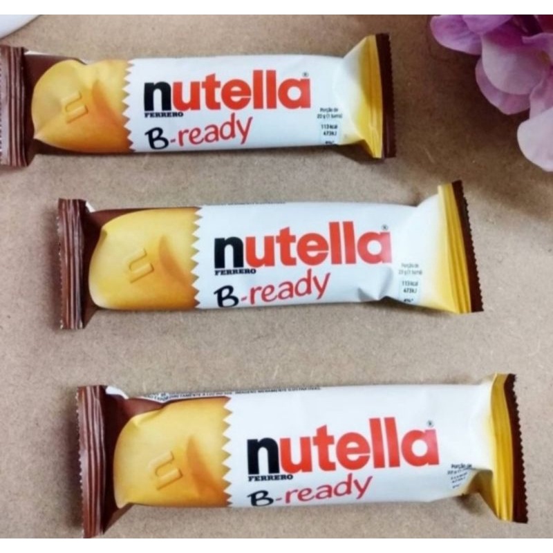 Jual NUTELLA FERRERO B READY 22 GRAM NUTELLA CHOCOLATE BAR HALAL