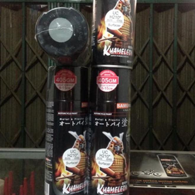 

Samurai Paint/Epoxy Uc Surfacer Grey-Uc H210*-Cat Semprot Aerosol Kode 372