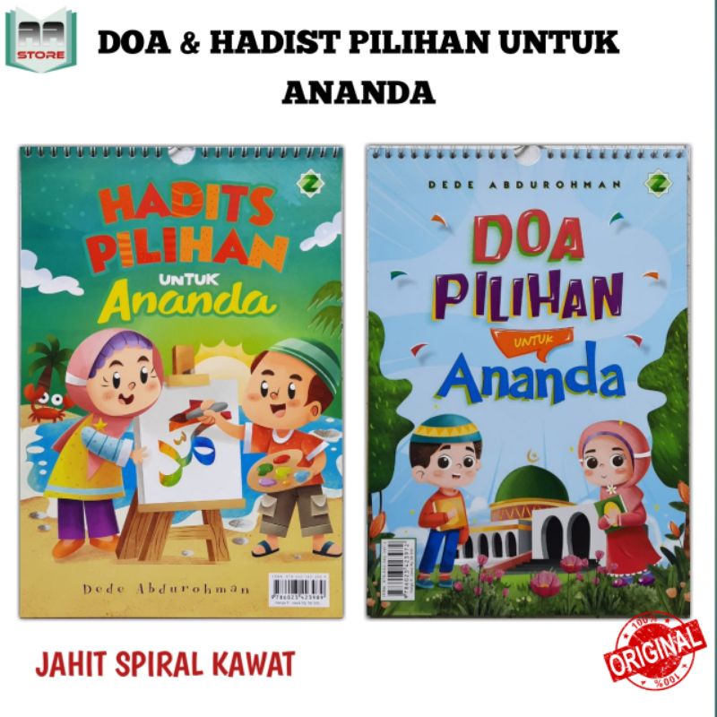 Buku Anak Islami - Doa & Hadist Pilihan Untuk Ananda