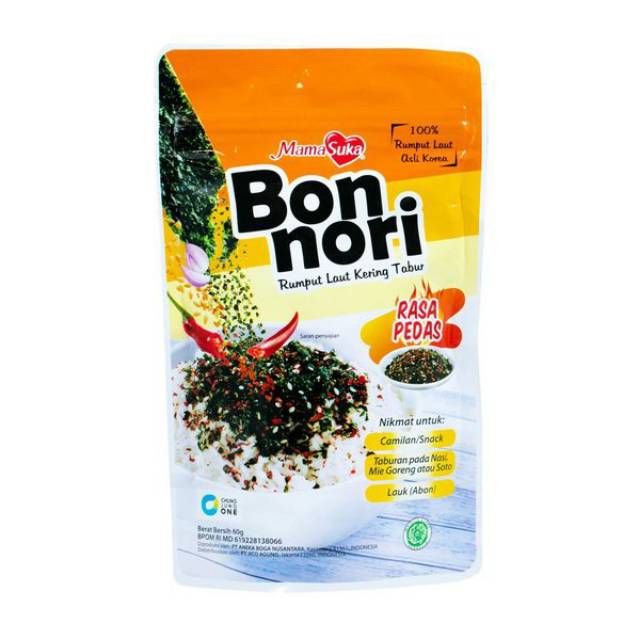 

MAMA SUKA - BON NORI PEDAS 60GRAM