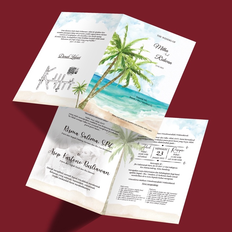 Undangan pernikahan Jakarta BG