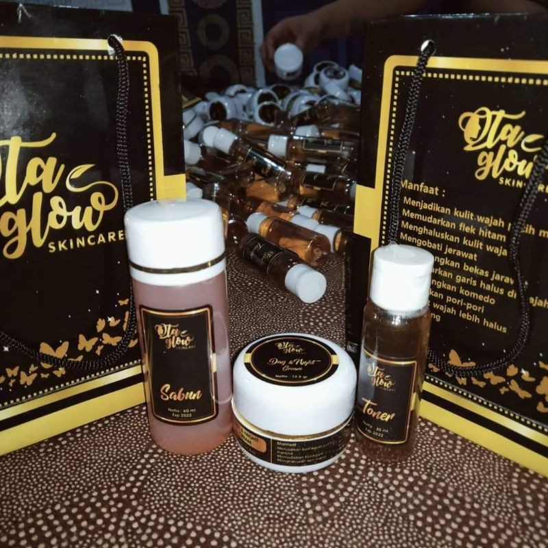 QTA GLOW || Skincare Glowing ampuh cocok untuk semua jenis kulit