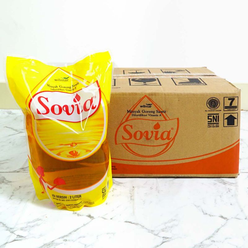

Gudang Sayur - Minyak Goreng Sovia 1 Liter