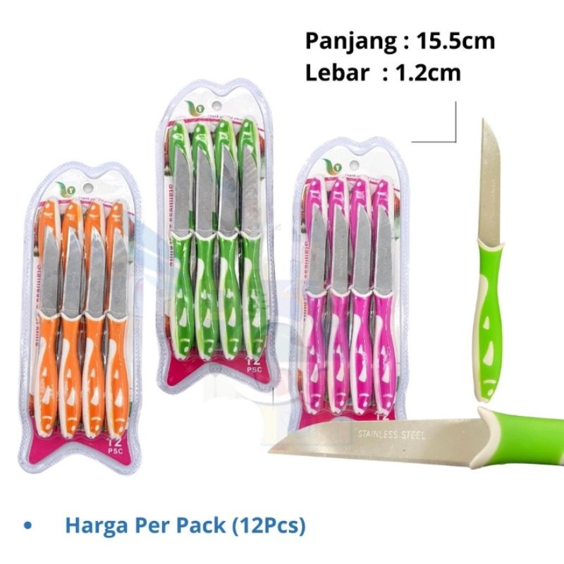 Pisau kecil 1pack isi 12pcs