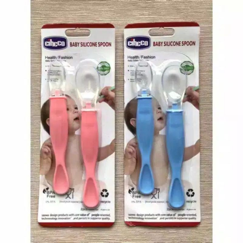 SENDOK BABY SILICON CIHCCO 2PCS