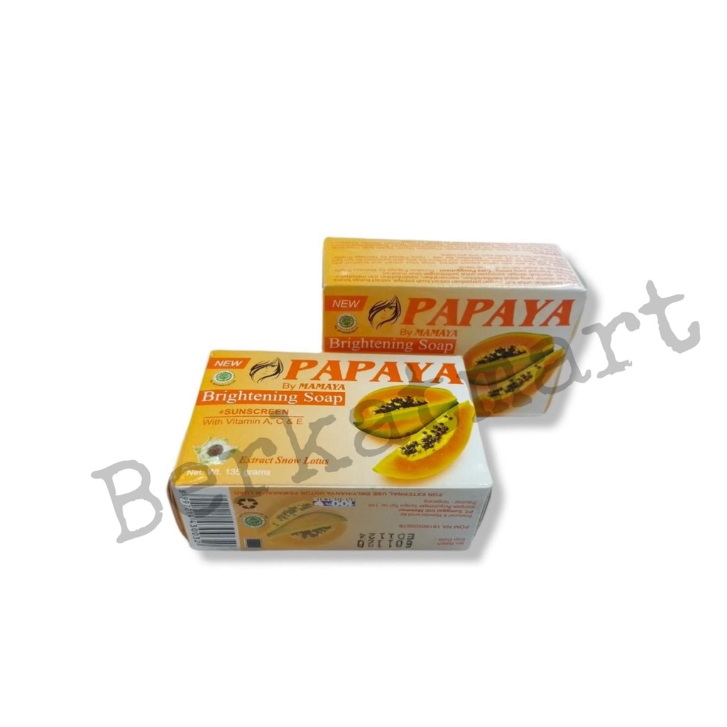 SABUN PEPAYA PAPAYA SOAP BY MAMAYA 135G