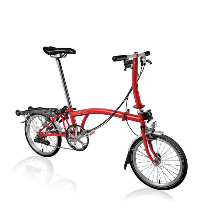 READY SURABAYA Brompton Sepeda Lipat UK S6R Metallic Graphite BNIB2020