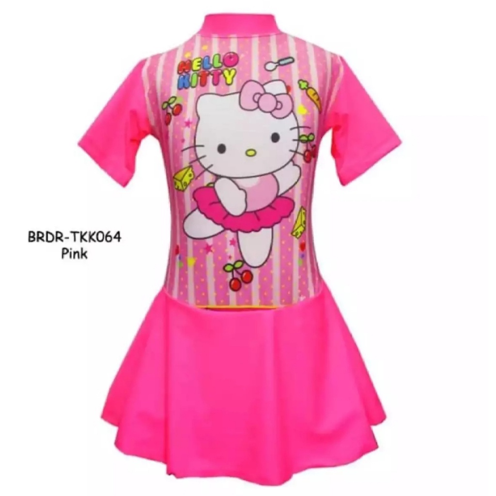 BAJU RENANG ROK CELANA ANAK PEREMPUAN USIA 1-10 THN