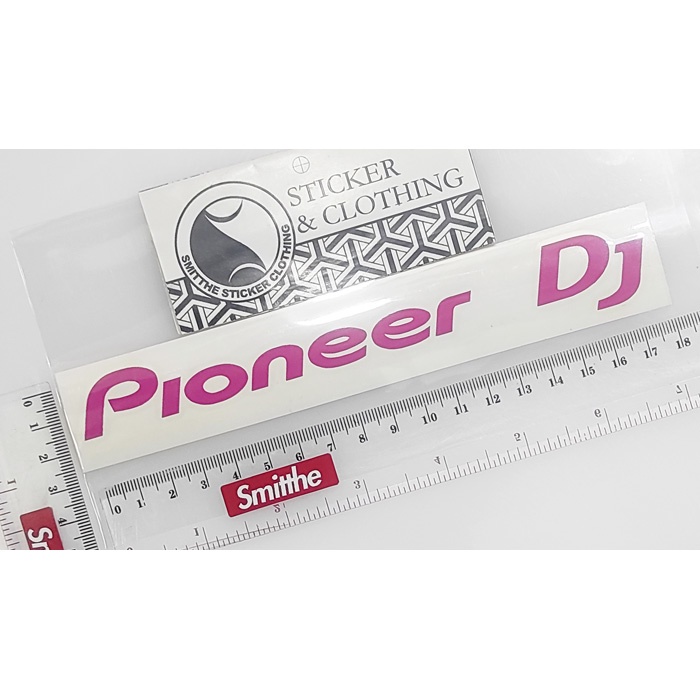 Stiker Pioneer DJ Logo Cutting Sticker