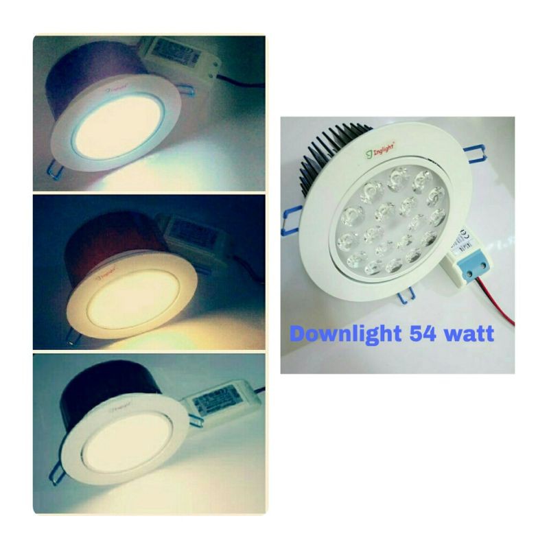 Lampu Downlight  18x3 (54 Watt)
