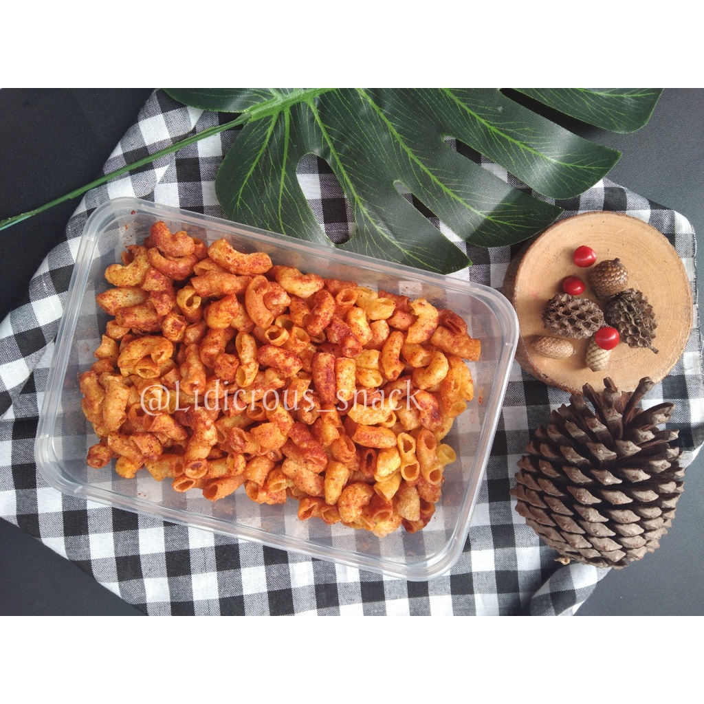 

MAKARONI PEDAS ASIN Fresh Tanpa Pengawet dan Halal ( Kemasan 500 ml )