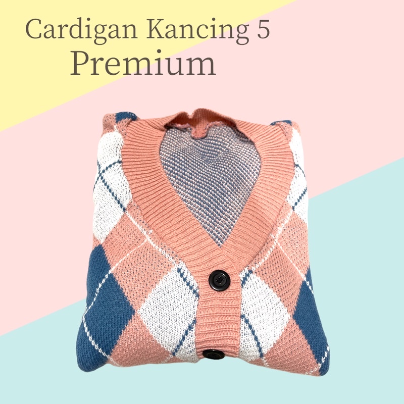 CARDIGAN SWEATER KANCING VALENCIA