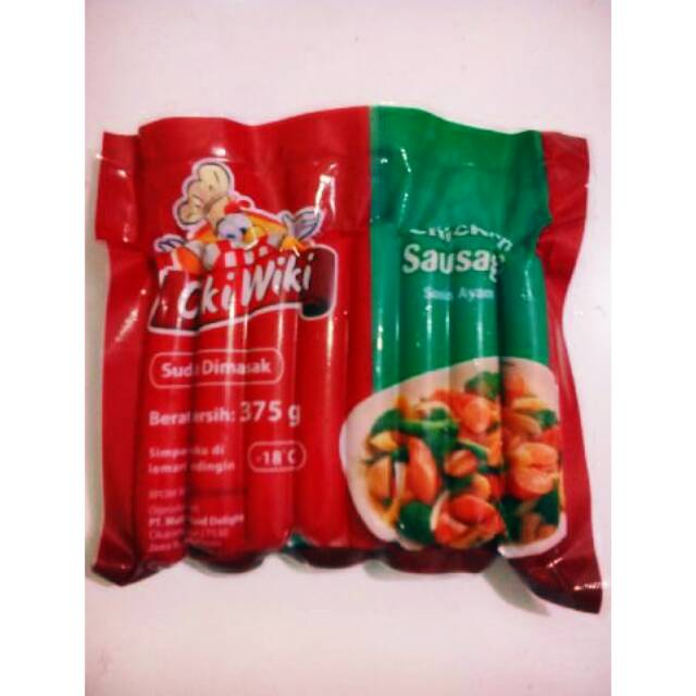 

Promo Hemat@@Ciki wiki Sosis Ayam 375 gr isi 15 pcs