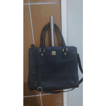 preloved Tas Sisley original full kulit like new