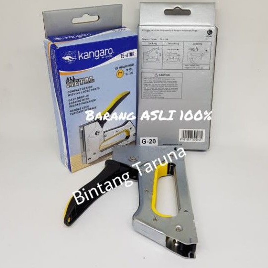 Staples Tembak Kangaro TS-610R Steples Tembak Kangaro TS610R Guntacker