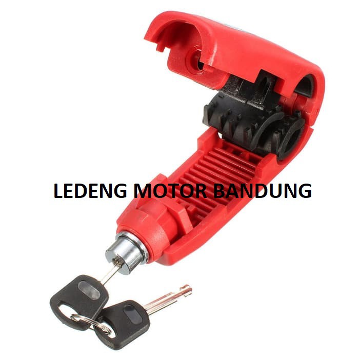 GripLock Kunci Handle Rem Cakram Gembok Stang Maling Motor Grip Lock