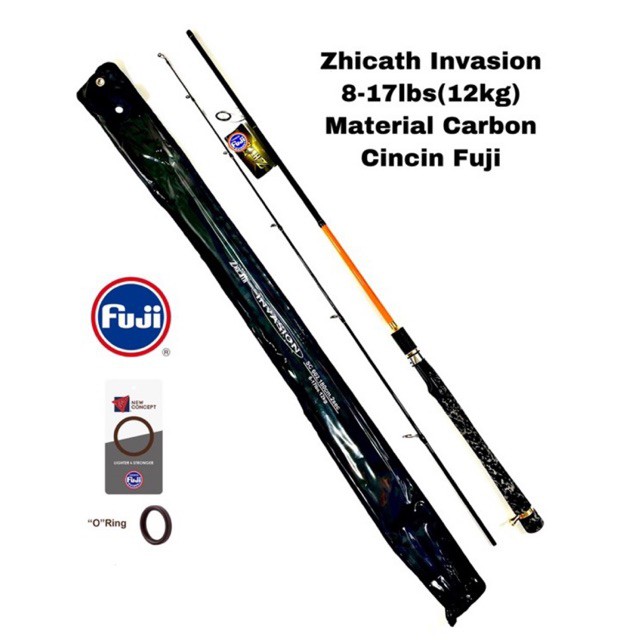 JORAN CARBON ZHICATH INVASION FUJI 8-17LBS