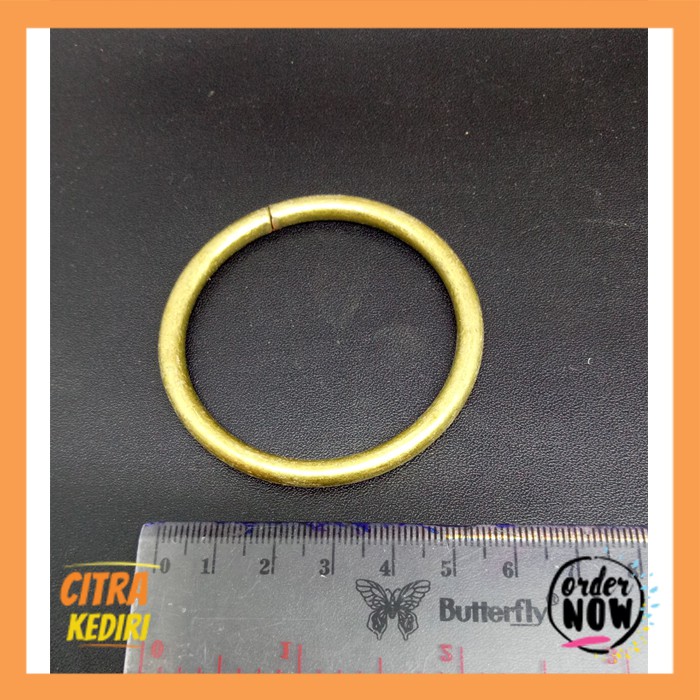 Ring Bulat 5 cm 5mm warna  ATG - ring O - ring tas - ring bundar