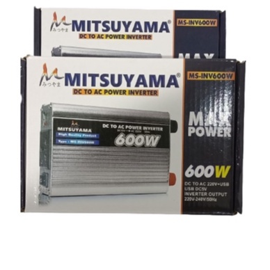 Power Inventer 600W Mitsuyama Power Inverter 12V DC ke AC 600 Watt