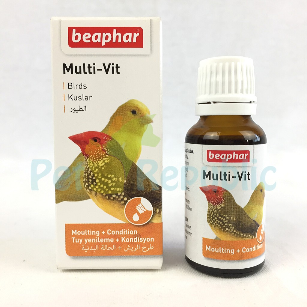 

BEAPHAR Vitamin Burung Multivitamin Bird 20ml