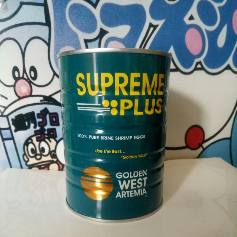 Artemia supreme plus 425gram original pakan ikan cupang