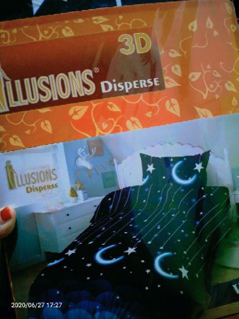 Ww Sprei Illusions - Vena - 120x200 (single) - Tinggi 20cm