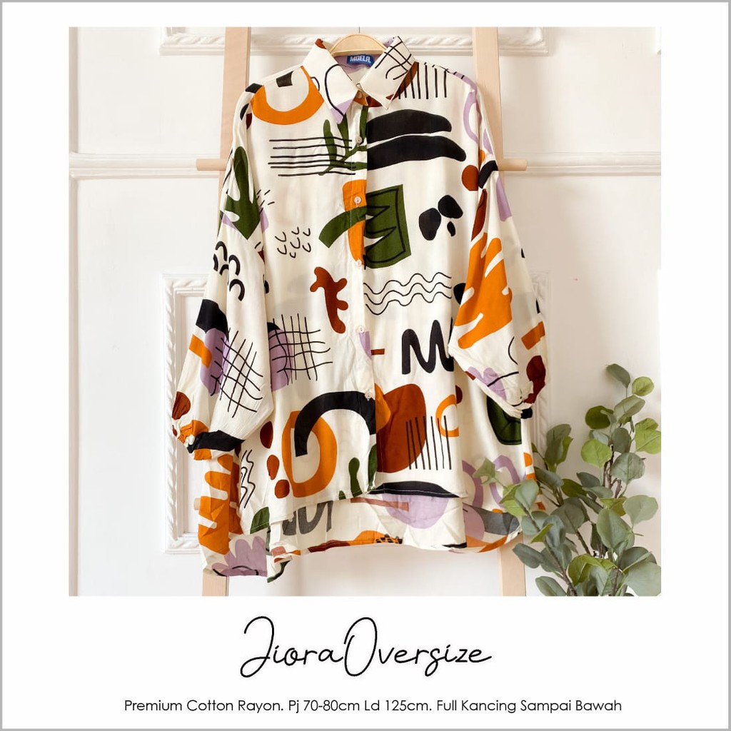 Moela Blouse Series-Jiora Oversize
