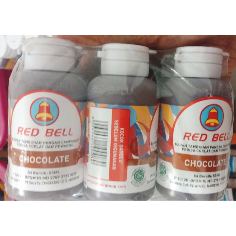

Pasta Redbell coklat dan dark coklat