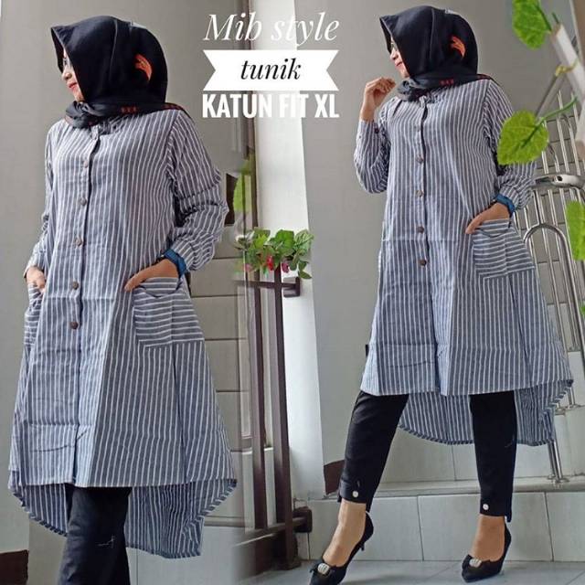TUNIK PINGUIN/TUNIK SALUR/TUNIK/TERBARU/TERLARIS/FASHION MUSLIM