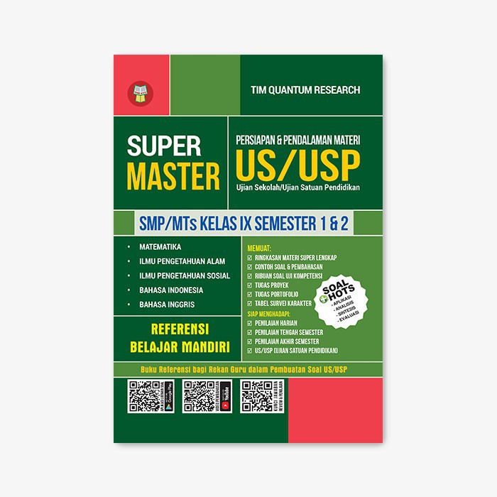 BUKU SUPER MASTER PERSIAPAN US/USP SMP/MTs KELAS IX YRAMA WIDYA-0