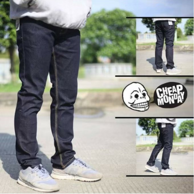 Celana Jeans Pria Skinny Slimfit Stretch Original Premium / Celana Jeans Chep Monday Skiny/Celana Pensil