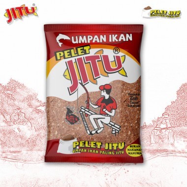 PROMO 1 PAK ISI 20 BUNGKUS pelet jitu topi merah pelet ikan mas ikan nila dan ikan air tawar lain