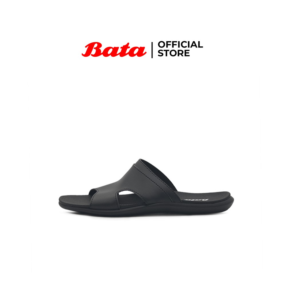 Bata Sandal Pria Skip Black - 8716195 / Ramayana Jatinegara