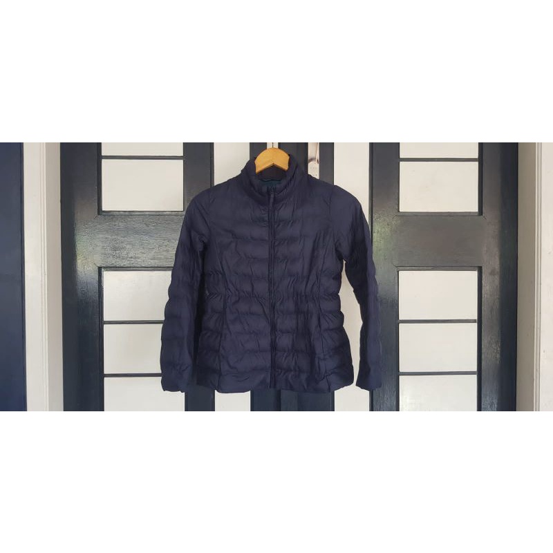 jaket bulu angsa uniqlo wanita