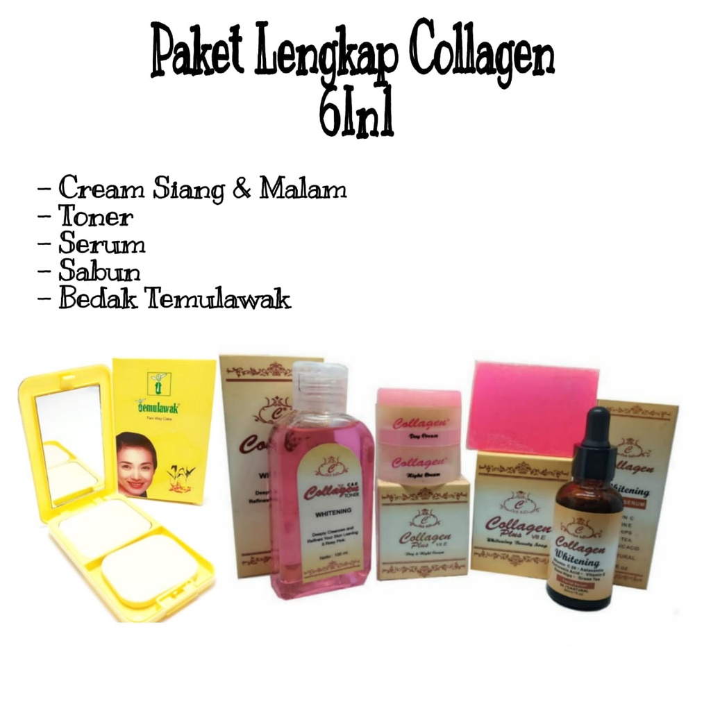 ( promo) Paket Coll@gen komplit 6in1 / PAKET COL@GEN ORIGINAL