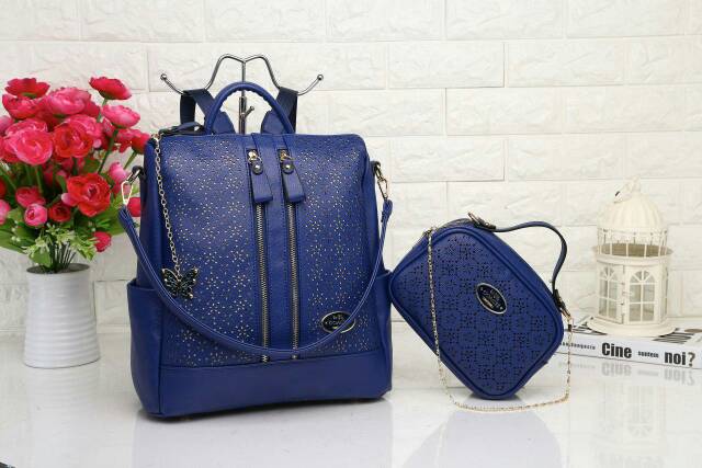 SALE Tas Coach* Ransel 9272-C (2in1) wanita branded batam fashion import