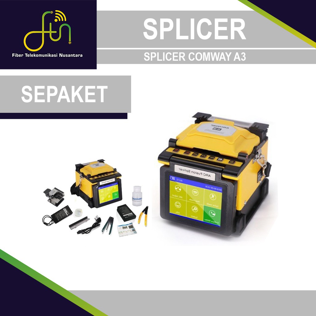 splicer Comway A3/splicer Comway/splicer/alat sambung fiber optik