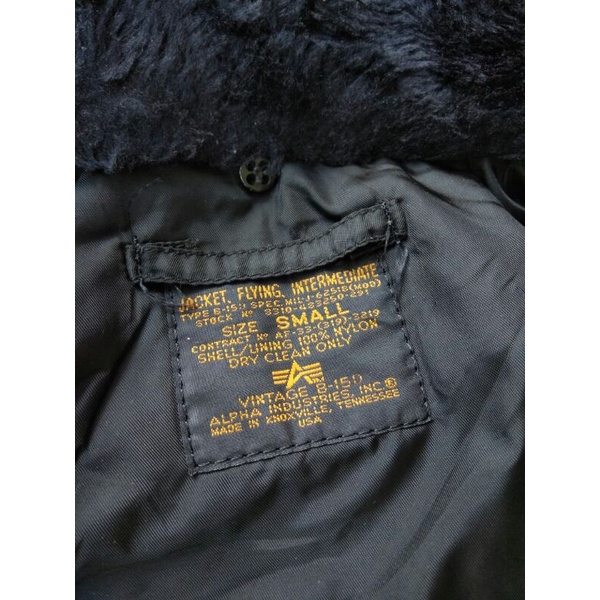 Alpha Industries Repro 50s B15D Flight Jacket