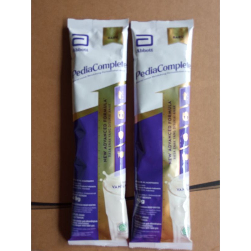 PEDIASURE COMPLETE SACHET 49GR/PEDI COMPLETE VANILLA/PEDIASURE SACHET~New
