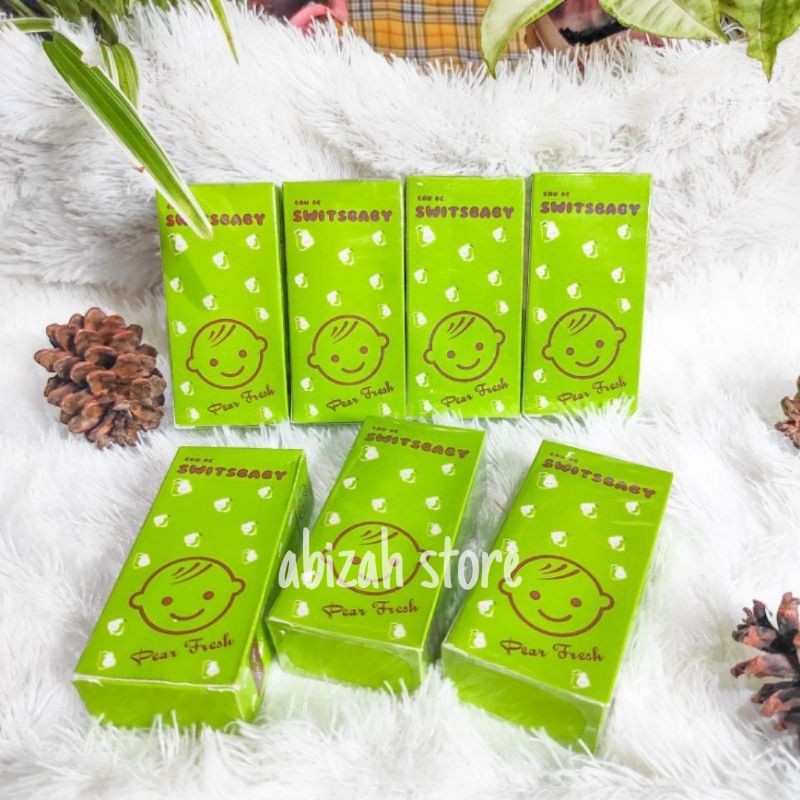 COD PARFUM SWITSBABY VARIAN PEAR FRESH 30ML FREE POUCH BY INDOWANGI