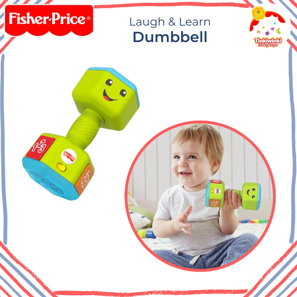 Fisher Price Laugh and Learn Dumbbell