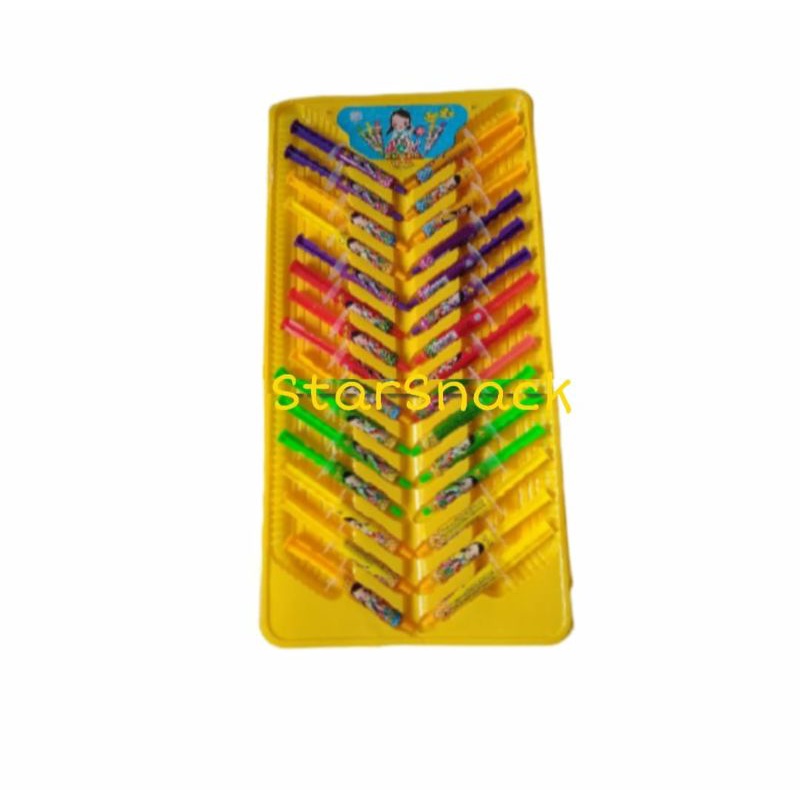 AAA Jelly Suntik mainan suntik isi 30 suntik/nampan