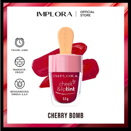 IMPLORA CHEEK &amp; LIPTINT / IMPLORA JELLY TINT NEW ORIGINAL BPOM